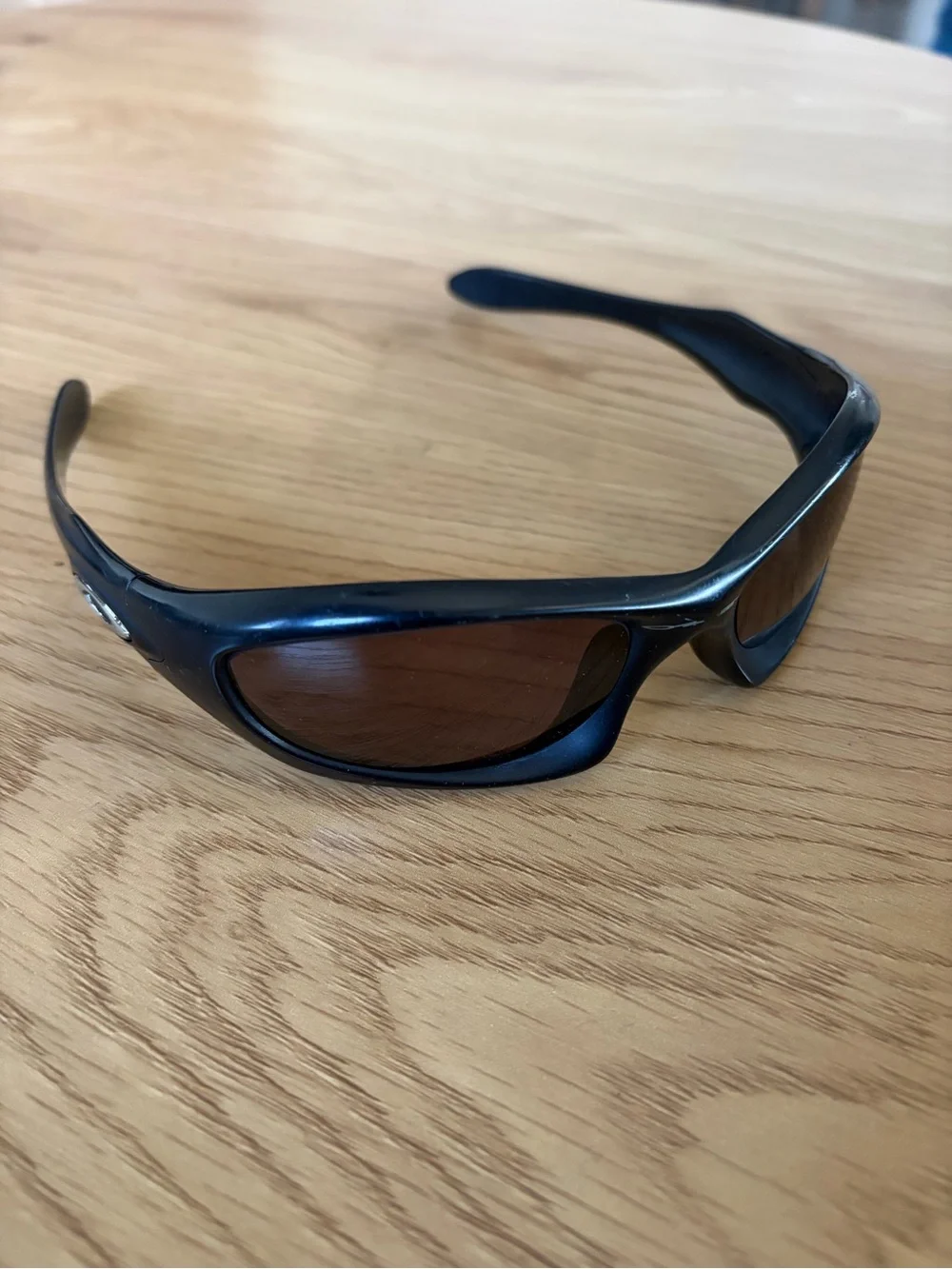 Oakley Monster Dog Vintage Matte Black Frame Sport Sunglasses Made in USA